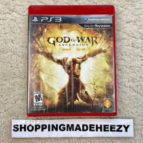 God war ascension sony ps3 - god,