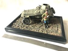 Maquette model: 1/35 BA-64 Russian diorama avec 2 soldats russes (1 absent)