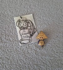 Insigne / broche des Royal fusiliers Sweetheart couronne du Roi