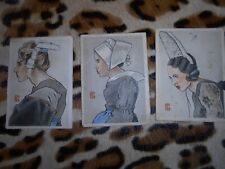 G.Geo-Fourrier. Coiffes bretonnes : Guéméné, Pointe-du-Raz, Pont-l'Abbé