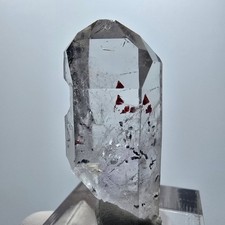 Quartz fantôme arlequin avec