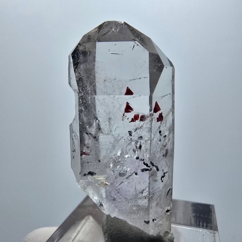 Quartz fantôme arlequin - , avec
