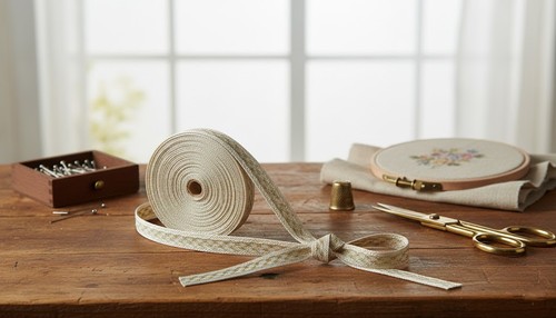 Bordure dentelle ruban bord