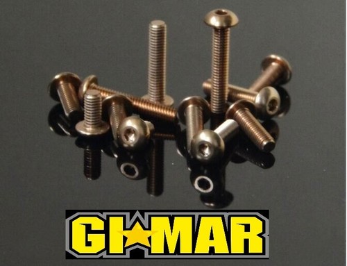 Titanium screws round head - screws,