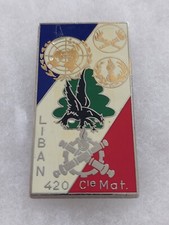Un insigne militaire  " LIBAN 420° DSL Compagnie du Matériel " 6° Mdt.