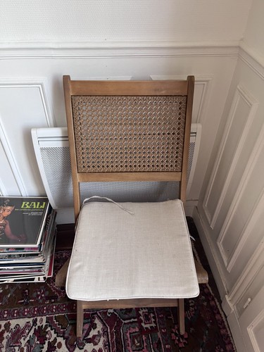 Chaises pliables rotin - chaises,
