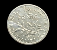 1/2 Franc Semeuse Piéfort Argent - 1972 Sous Scellé 