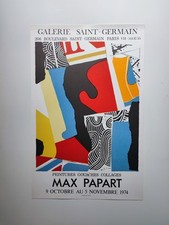 Max Papart affiche exposition