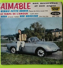 Rare Disque Vinyle 45trs 60' Alpine Renault berlinette A 108 A110