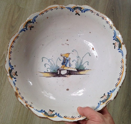 Beau saladier faience - saladier,