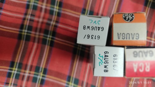 Tube 6au6 nos - nos,