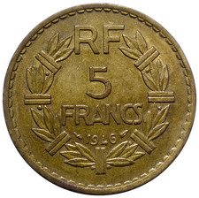5 Francs LAVRILLIER BRONZE