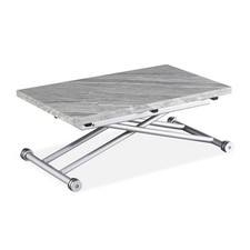 Table Basse Rectangulaire "Higher" 114cm Gris