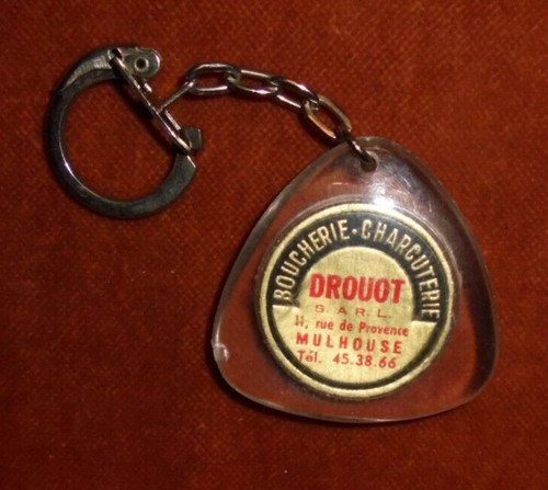 Porte clés boucherie drouot - porte-clés,