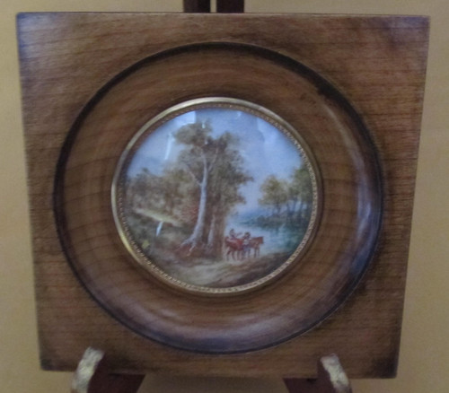 Peinture miniature peint main