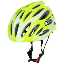 Vélo Casque Montagne Course Cyclisme Route Blanche Fluo MTB Réglable