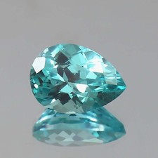 Saphir Parti Bleu Vert Ceylan