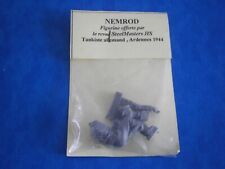 MAQUETTE FIGURINE WW2 TANKISTE ALLEMAND ARDENNES 1944 STEEL MASTERS NEMROD 1/35