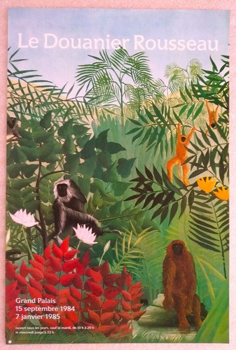 Douanier rousseau affiche - le,