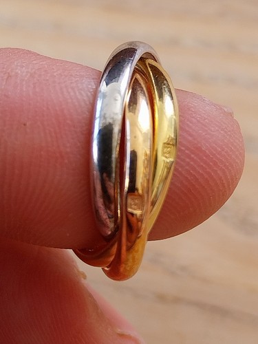 Bague facon cartier trinity - bague, en