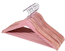 Cedar Hangers, 12 Pack Sturdy