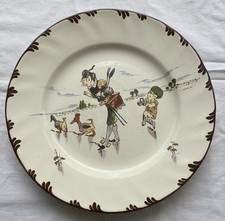 ASSIETTE EN FAIENCE DE CREIL