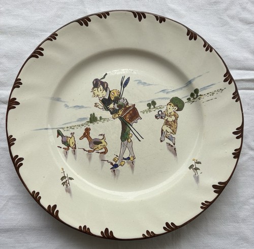 Assiette faience creil - assiette, de