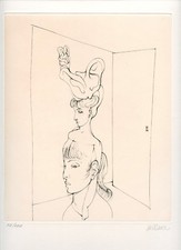 BELLMER HANS GRAVURE 1973