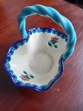 Petit panier ancien en EMAUX