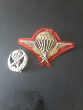 Brevet Para Indo 1947 Indochine Insigne Choc