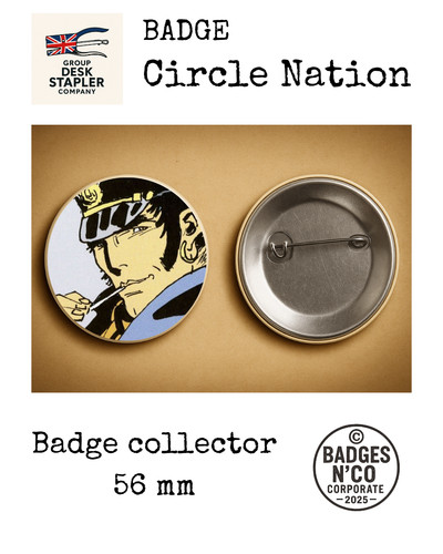 Corto maltese badge - maltese,
