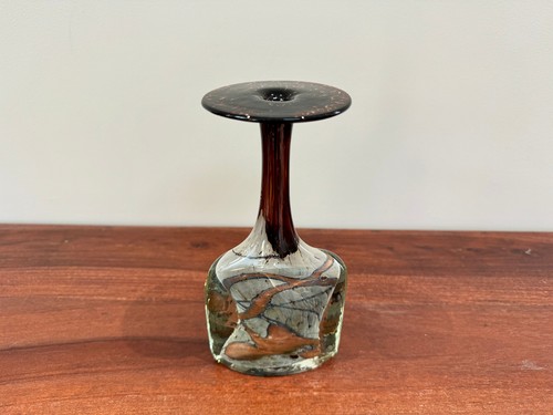 Vase soliflore signé michele - signé,