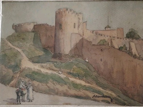 Belle aquarelle orientaliste - belle,