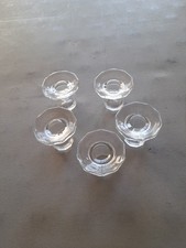 Lot De 5 Encriers École Verre