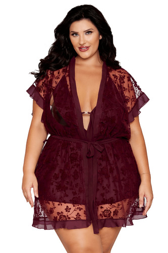 Nuisette peignoir grande - &,