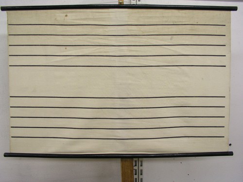 Ligne notes rouleau tissu - rouleau,