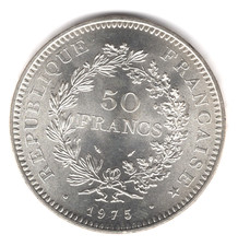 50 Francs Hercule 1975 en