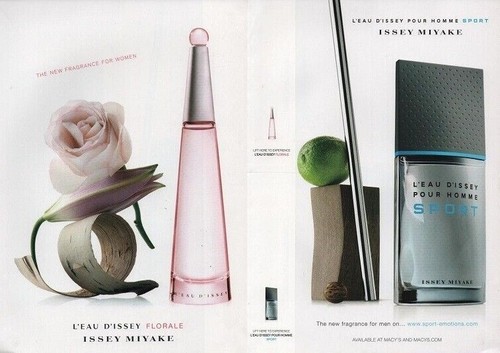 Publicité papier parfum - papier,