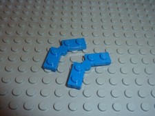 2 x Charniere LEGO blue hinge