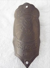 Plaque velo ancienne cycles - plaque,