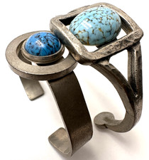 🇫🇷 2 bracelets en étain