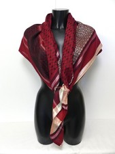 Grand Foulard,  bordeaux noir