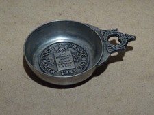 Ancien tastevin en étain du