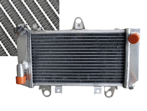 Aluminum radiator pour yamaha - aluminum,