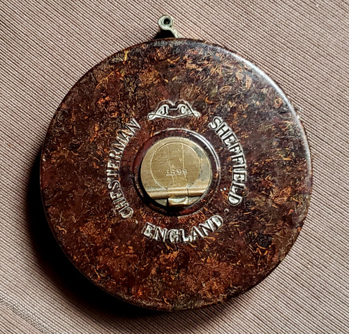Metre ruban ancien - ancien, bakelite