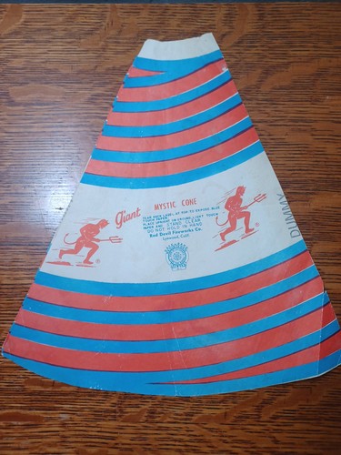 1960 red devil fireworks - 1960's,