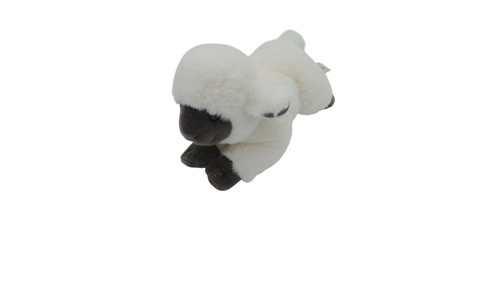 Peluche mouton blanc gris - , 24