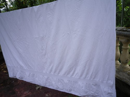 Grand drap vintage lin - un,