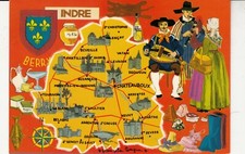 Carte postale 10x15cm INDRE