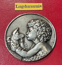 France Broche médaille Art